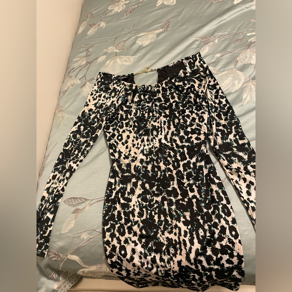 Bebe S long sleeve dress. Worn twice